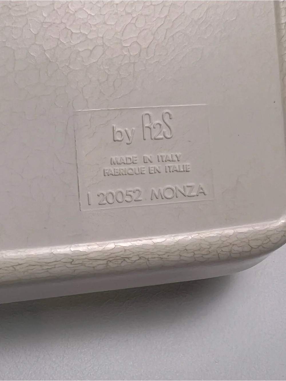Vintage Set of 2 Italy R2S Monza Melplus Melanine Trinket Snack Trays